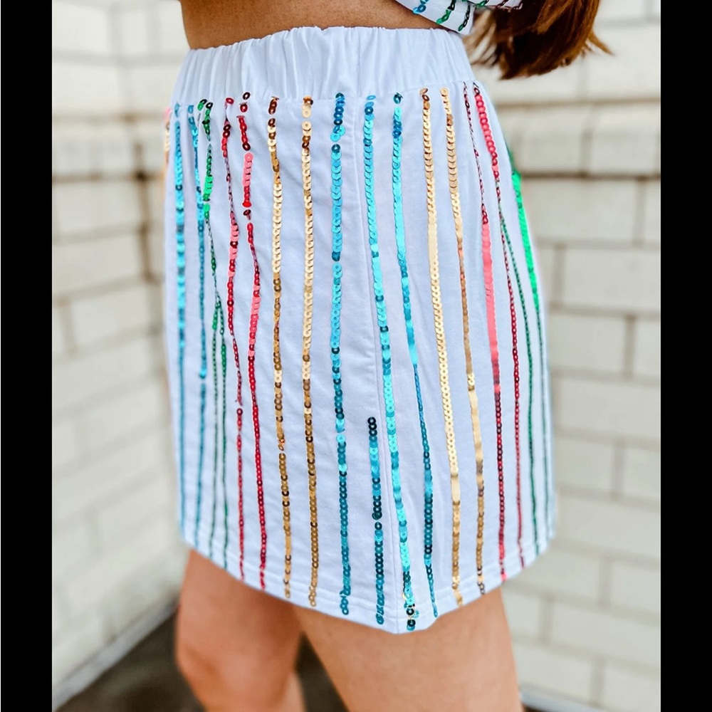 Queen of sparkles shorts!